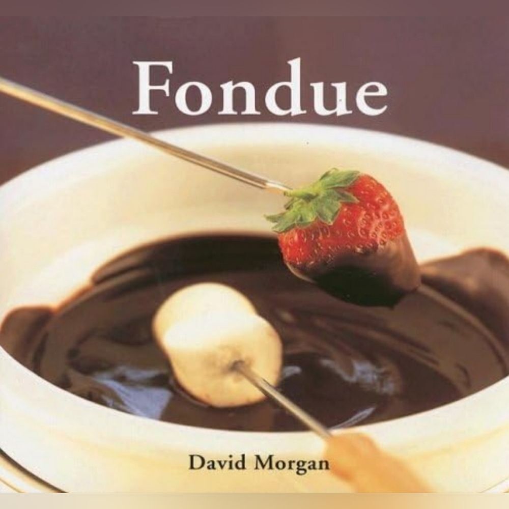 💜Fondue Cookbook Hardcover
